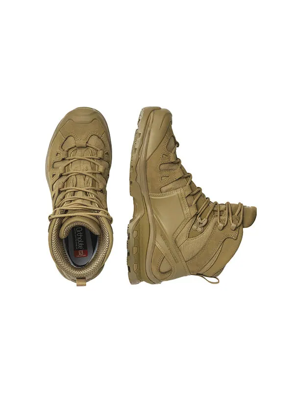 Кроссовки quest 4d gore-tex forces 2 'sand yellow' 409434 Salomon — изображение 3 из 4, песочный желтый