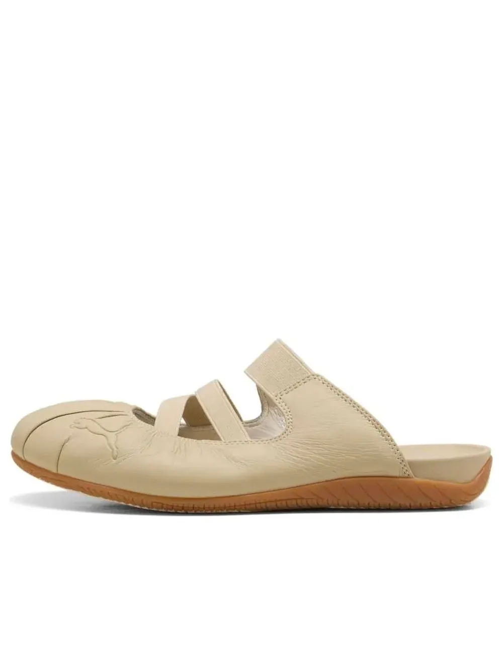 Женские мюли Speedcat Mule Toasted Almond PUMA — изображение 1 из 6, бежевый
