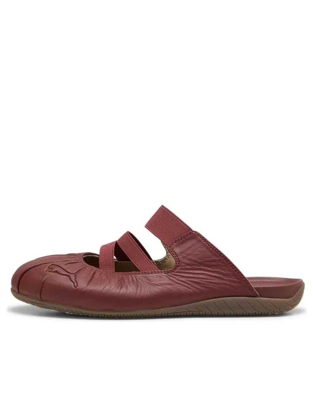 Женские туфли-мюли с закрытым носком Speedcat Mule PUMA — изображение 1 из 6, бордовый