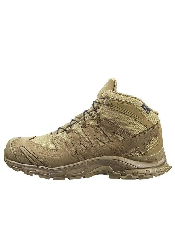 Кроссовки xa forces mid gore-tex 'sand yellow' 409779 Salomon — изображение 1 из 4, песочный желтый