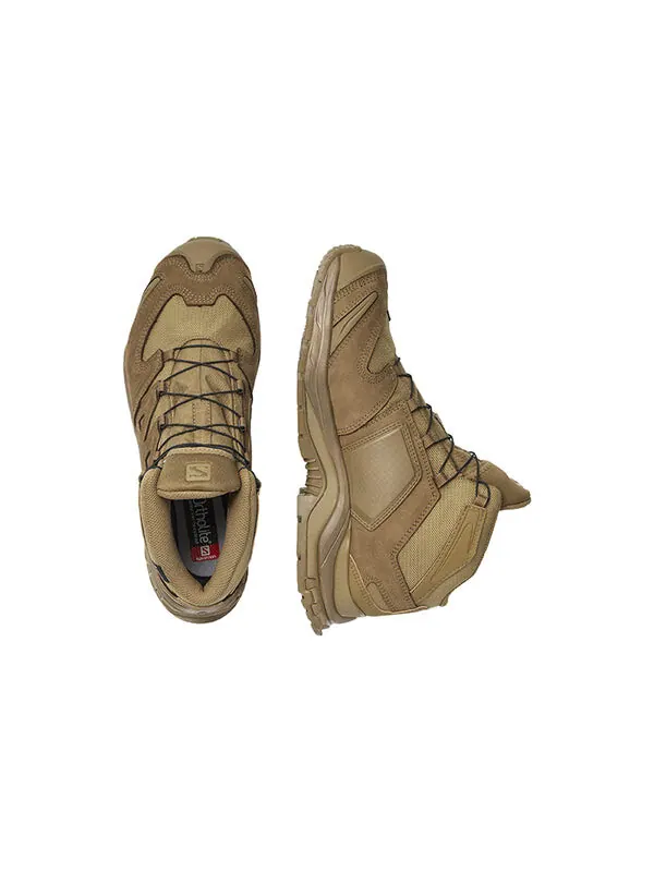 Кроссовки xa forces mid gore-tex 'sand yellow' 409779 Salomon — изображение 4 из 4, песочный желтый