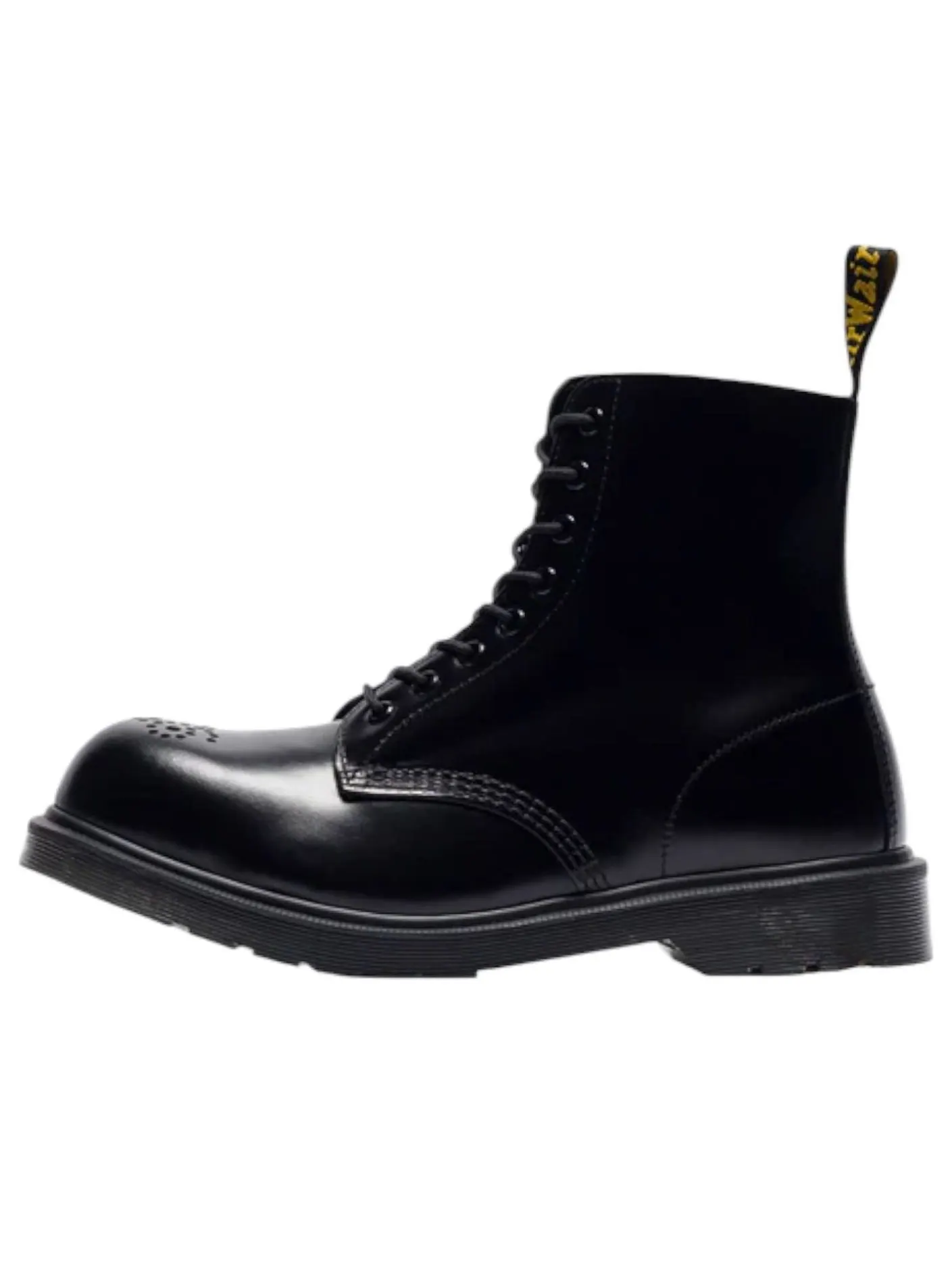 Ботинки Dr. Martens 1460 кожаные со стальным носком — изображение 1 из 6, черный