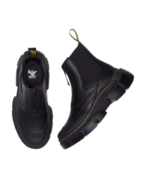 Ботинки Dr. Martens DMXL Zip Chelsea Boot, кожаные — изображение 4 из 6, черный