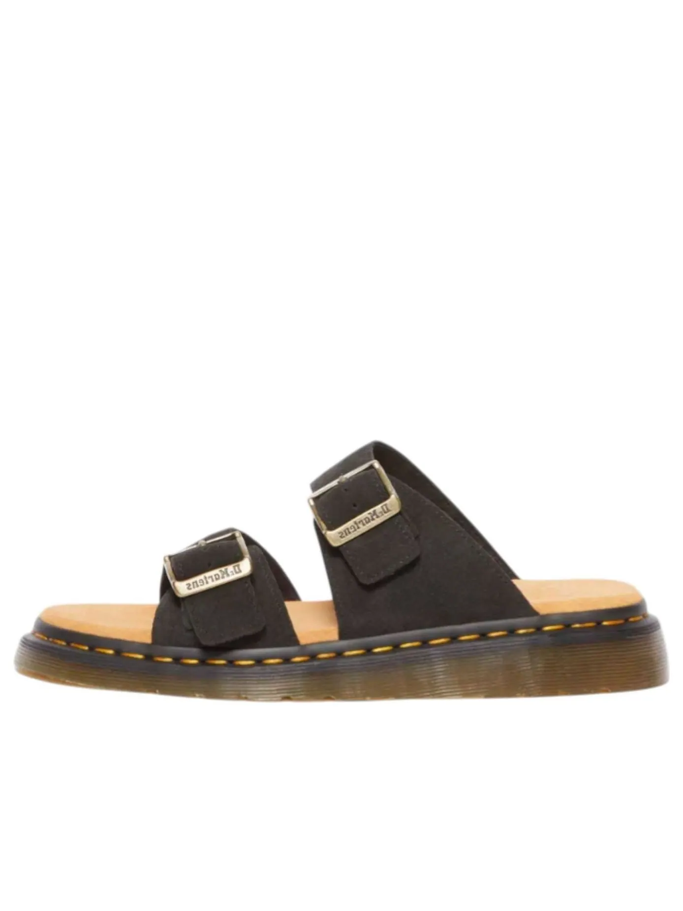 Шлепанцы Dr. Martens Josef Suede, замшевые — изображение 1 из 5, черный