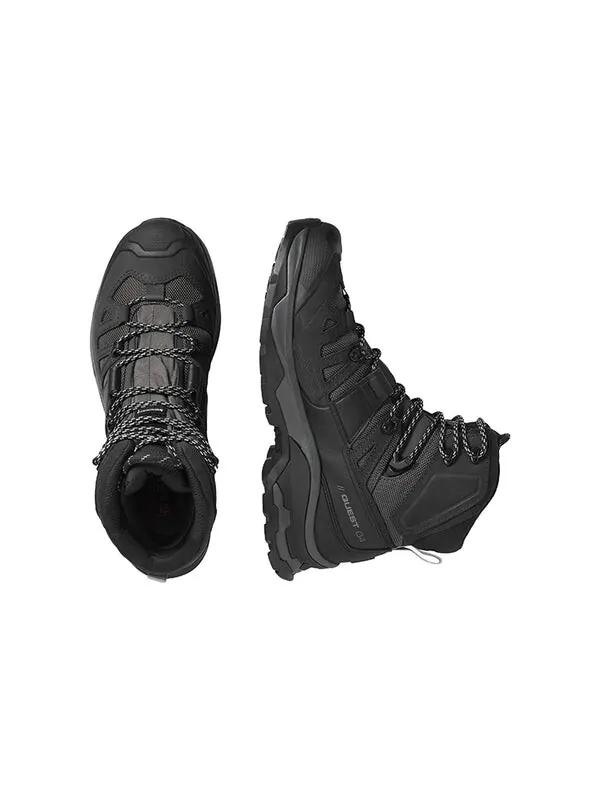 Кроссовки quest 4 gore-tex 'black' 412926 Salomon — изображение 4 из 4, черный