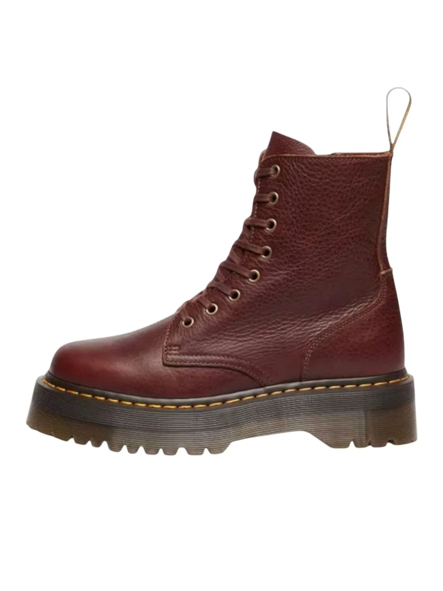 Ботинки Dr. Martens Jadon Soft Ambassador Platform Boots 'Cashew', кожаные, на платформе — изображение 1 из 5, бежевый