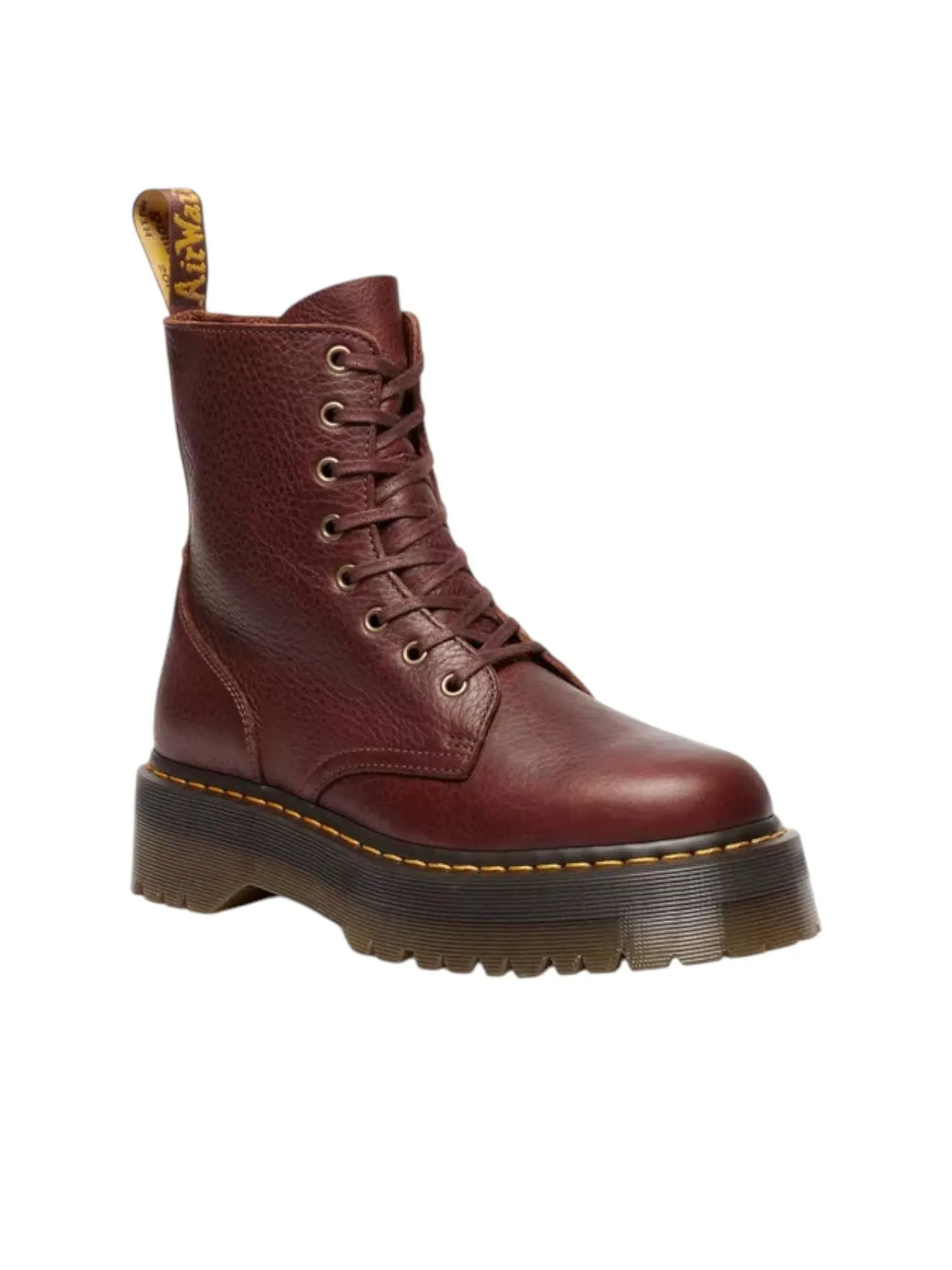 Ботинки Dr. Martens Jadon Soft Ambassador Platform Boots 'Cashew', кожаные, на платформе — изображение 5 из 5, бежевый