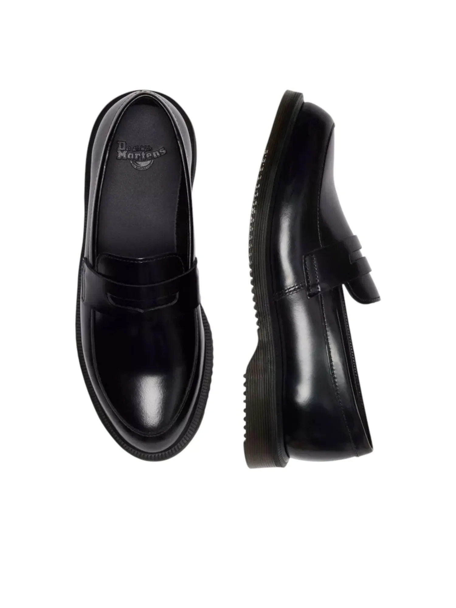 Лоферы Dr. Martens Temara, полированная гладкая кожа — изображение 2 из 5, черный