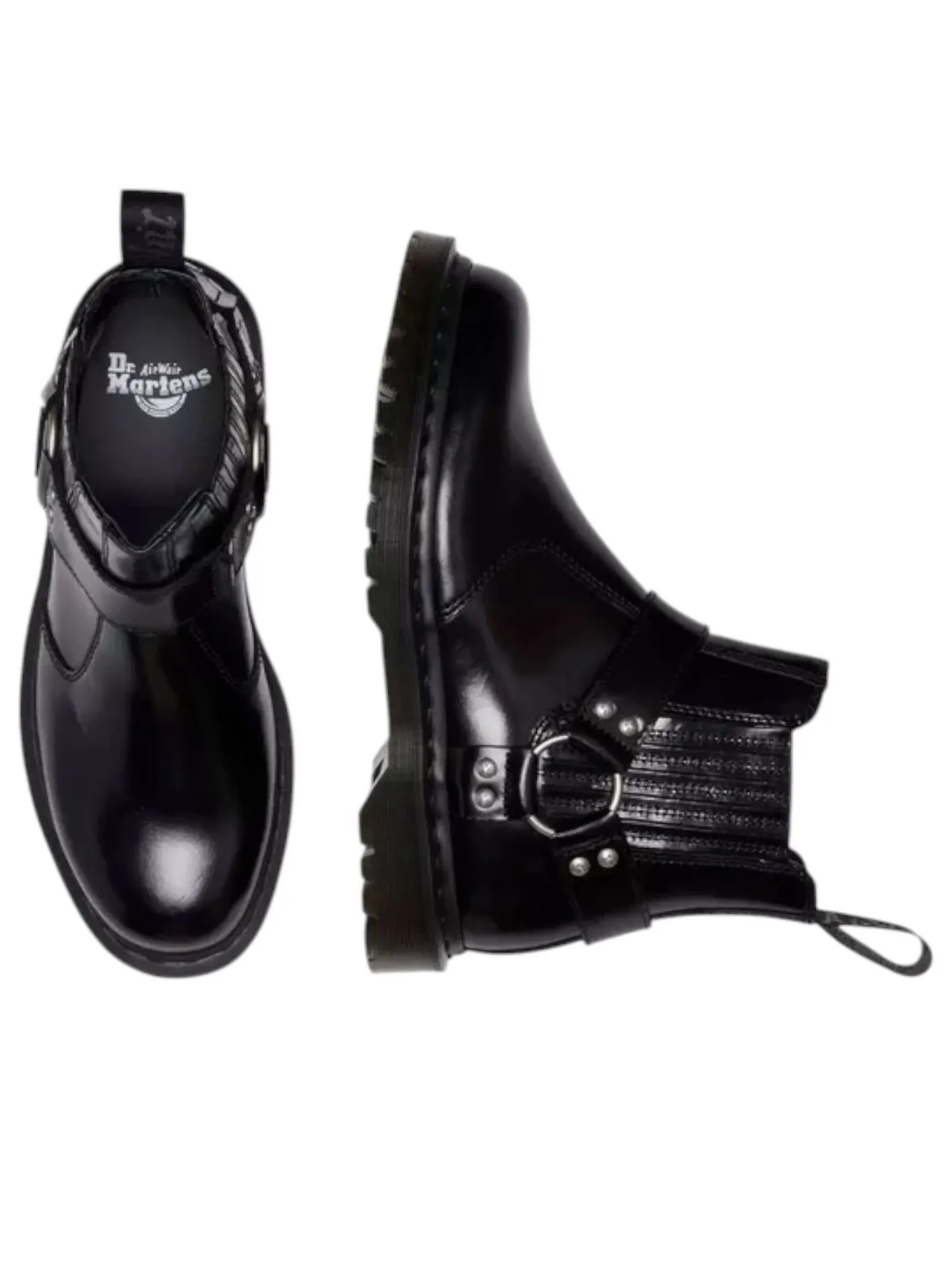 Ботинки Dr. Martens 2976 Harness Chelsea Boots Черные — изображение 4 из 6, черный