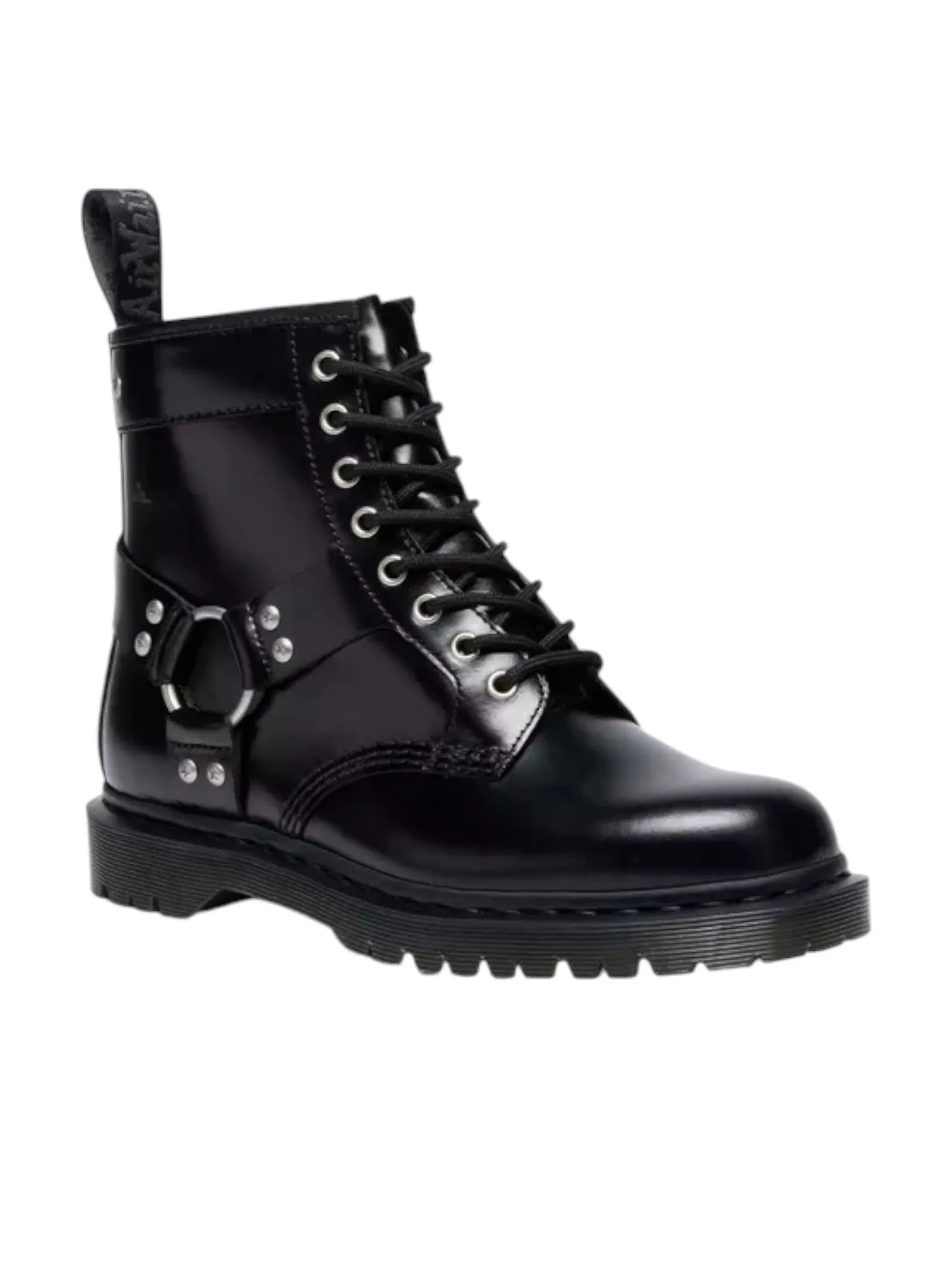 Ботинки Dr. Martens 1460 Harness Lace Up Boots, кожаные — изображение 5 из 6, черный