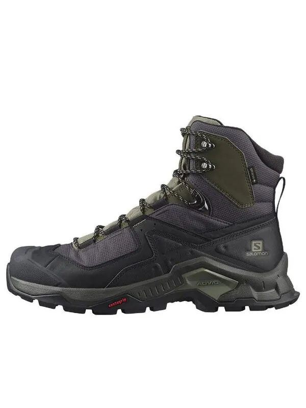 Кроссовки quest element gore-tex 'black green' 414571 Salomon — изображение 1 из 4, черный/зеленый