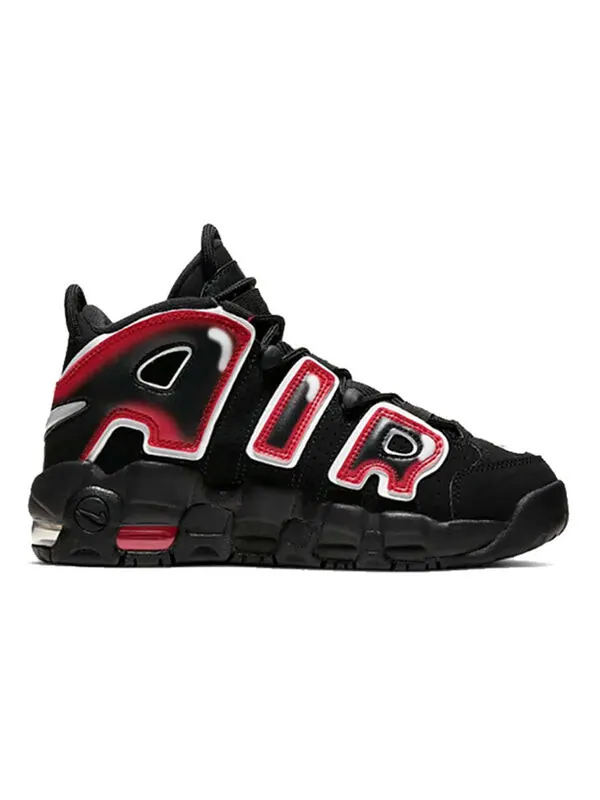 Кроссовки Air More Uptempo 96 Nike — изображение 2 из 4, черный/белый