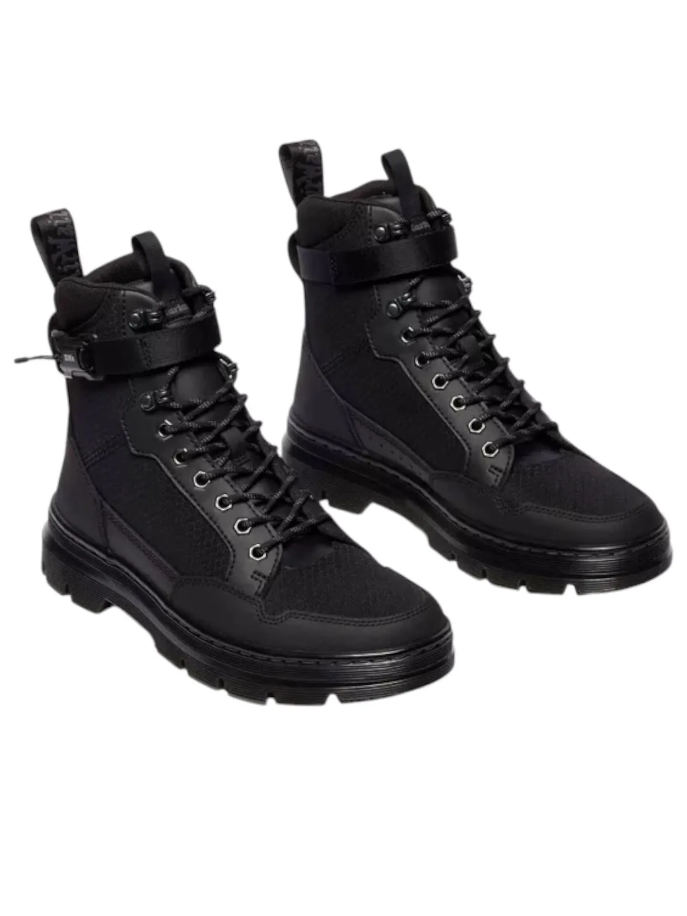 Ботинки Dr. Martens Combs Tech MK.02, кожаные — изображение 2 из 5, черный