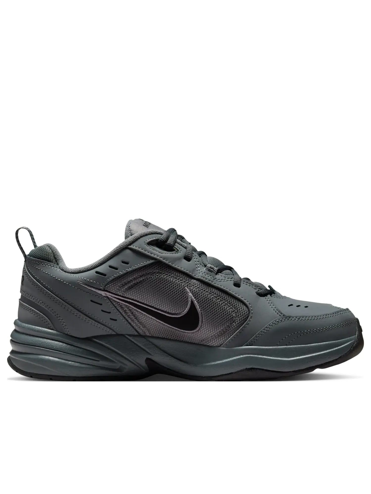 Кроссовки Nike Air Monarch IV 'Dark Grey' — изображение 2 из 7, серый