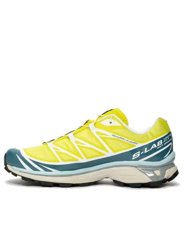 Кроссовки xt-6 advanced 'primrose blue monument' Salomon — изображение 1 из 4, желтый