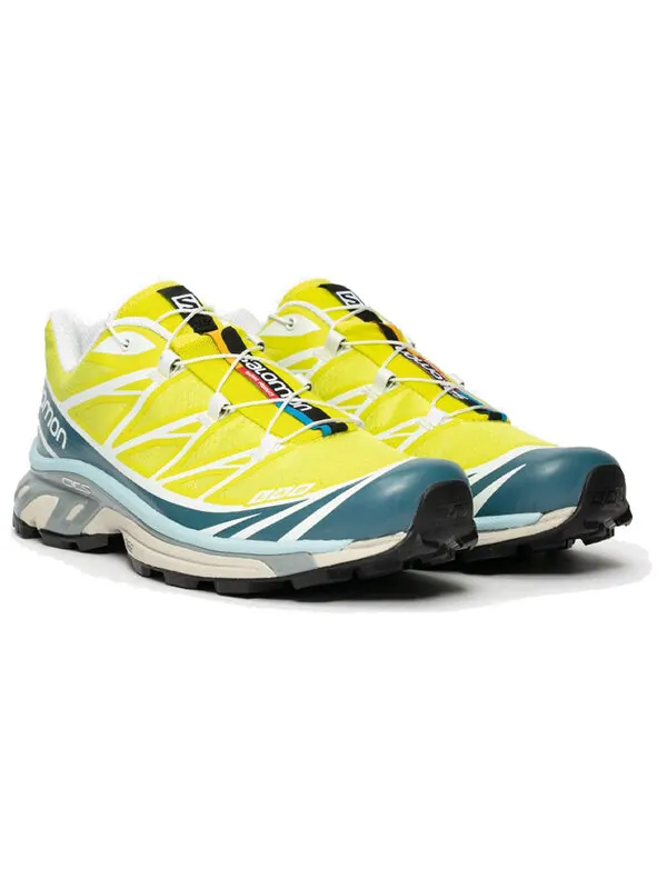 Кроссовки xt-6 advanced 'primrose blue monument' Salomon — изображение 3 из 4, желтый