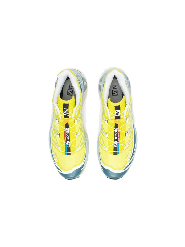 Кроссовки xt-6 advanced 'primrose blue monument' Salomon — изображение 4 из 4, желтый