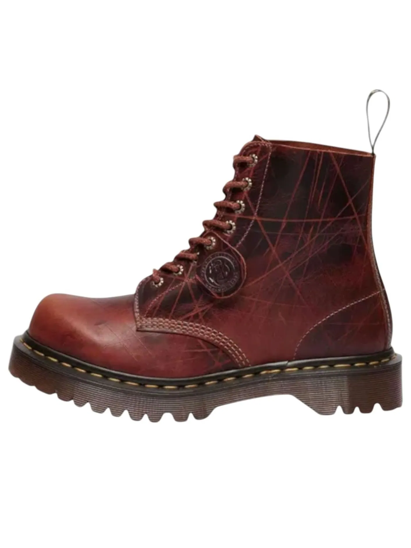Ботинки Dr. Martens 1460 Pascal Bump Toe — изображение 1 из 5, коричневый