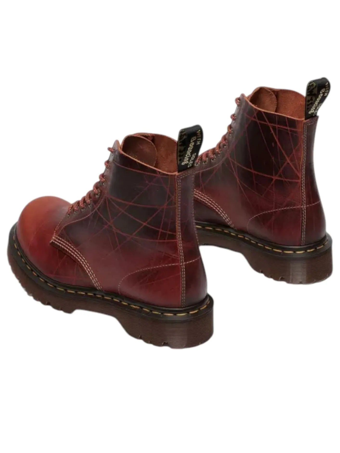 Ботинки Dr. Martens 1460 Pascal Bump Toe — изображение 3 из 5, коричневый