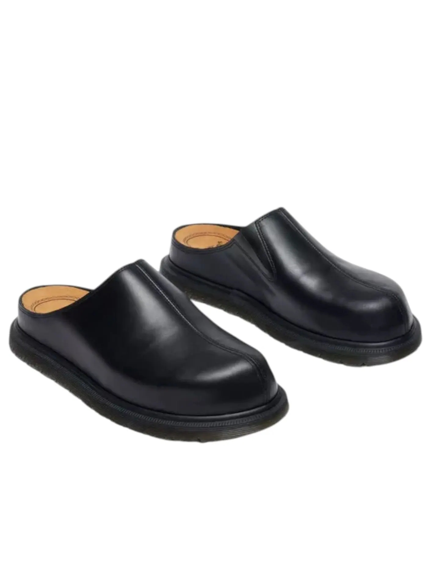 Мюли Dr. Martens San Mule, кожаные — изображение 2 из 6, черный