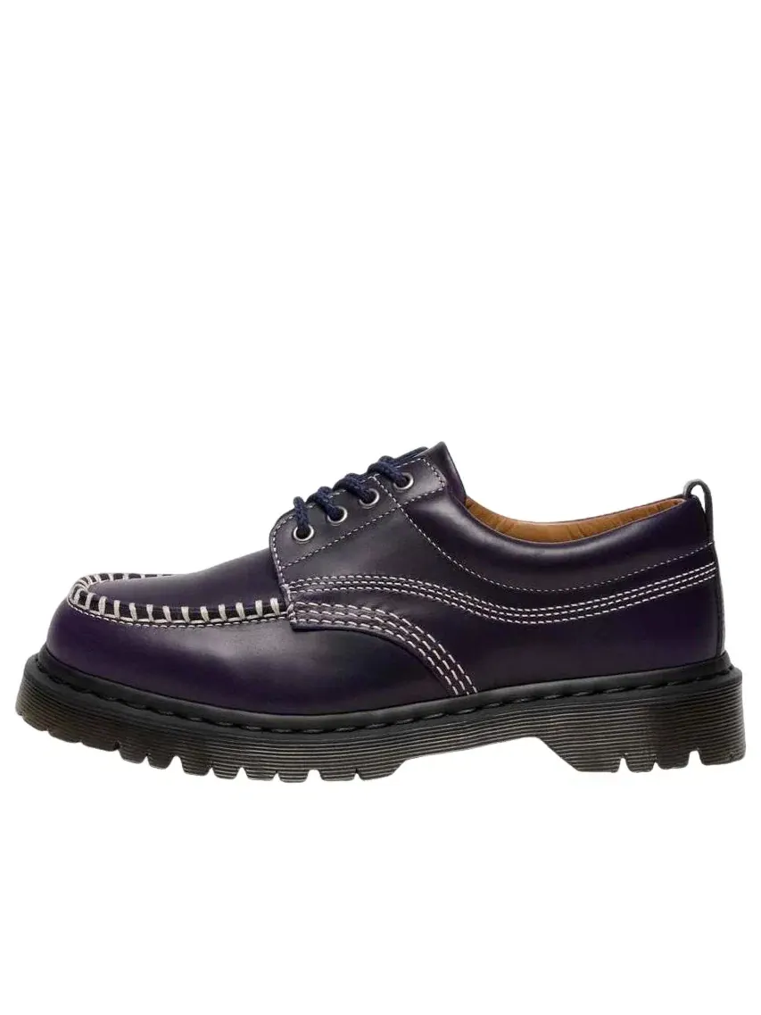 Туфли мужские Dr. Martens Lowell Orleans, кожаные — изображение 1 из 6, синий