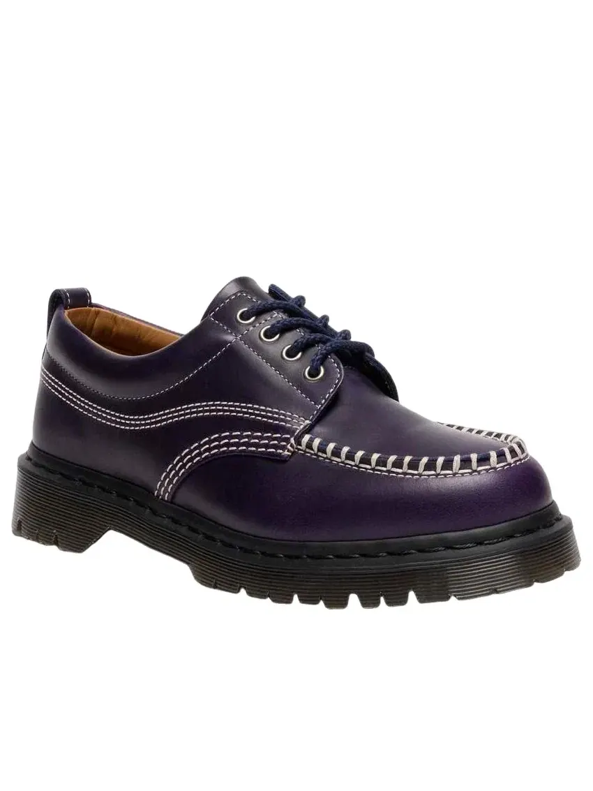 Туфли мужские Dr. Martens Lowell Orleans, кожаные — изображение 2 из 6, синий