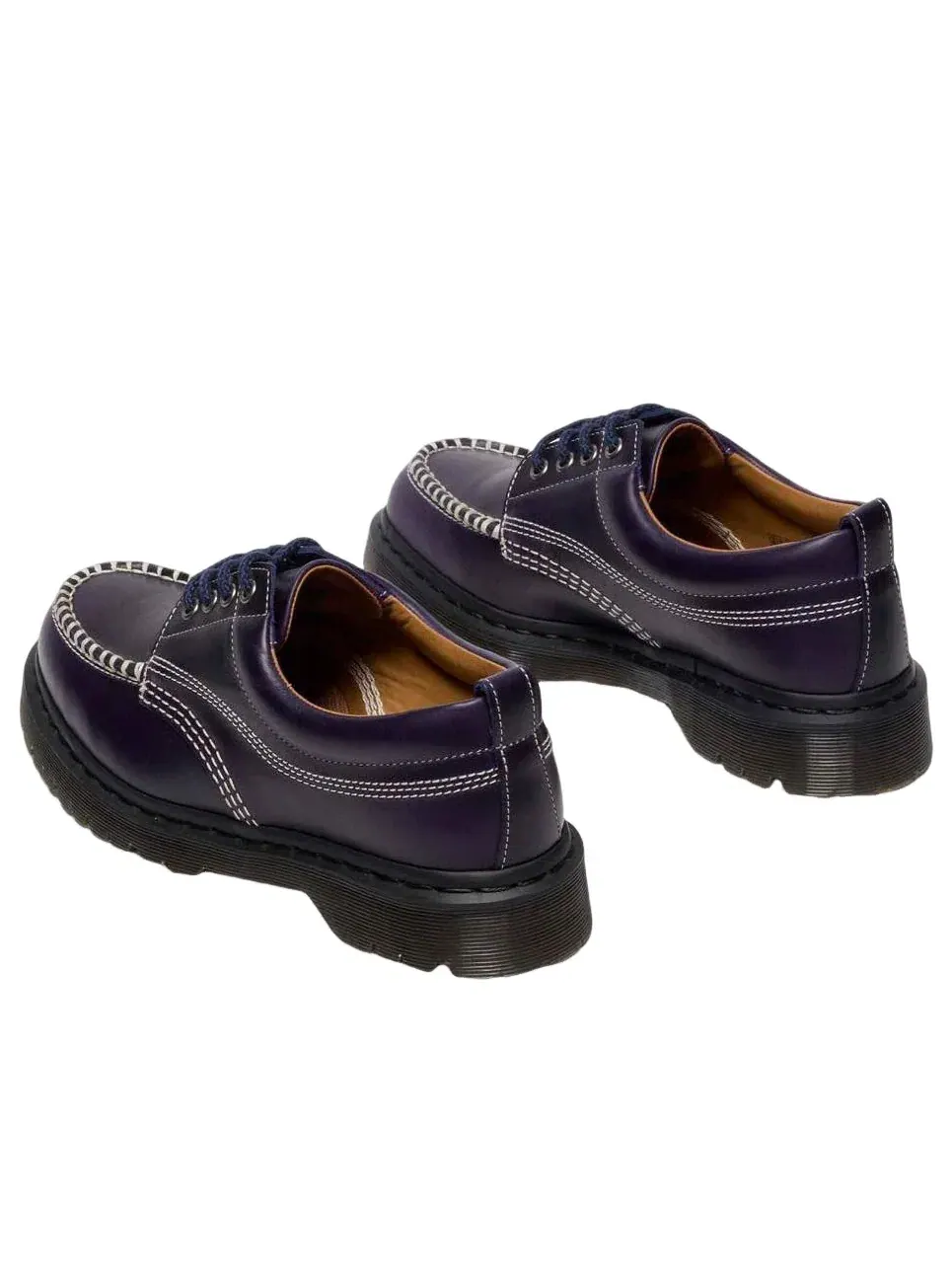 Туфли мужские Dr. Martens Lowell Orleans, кожаные — изображение 4 из 6, синий