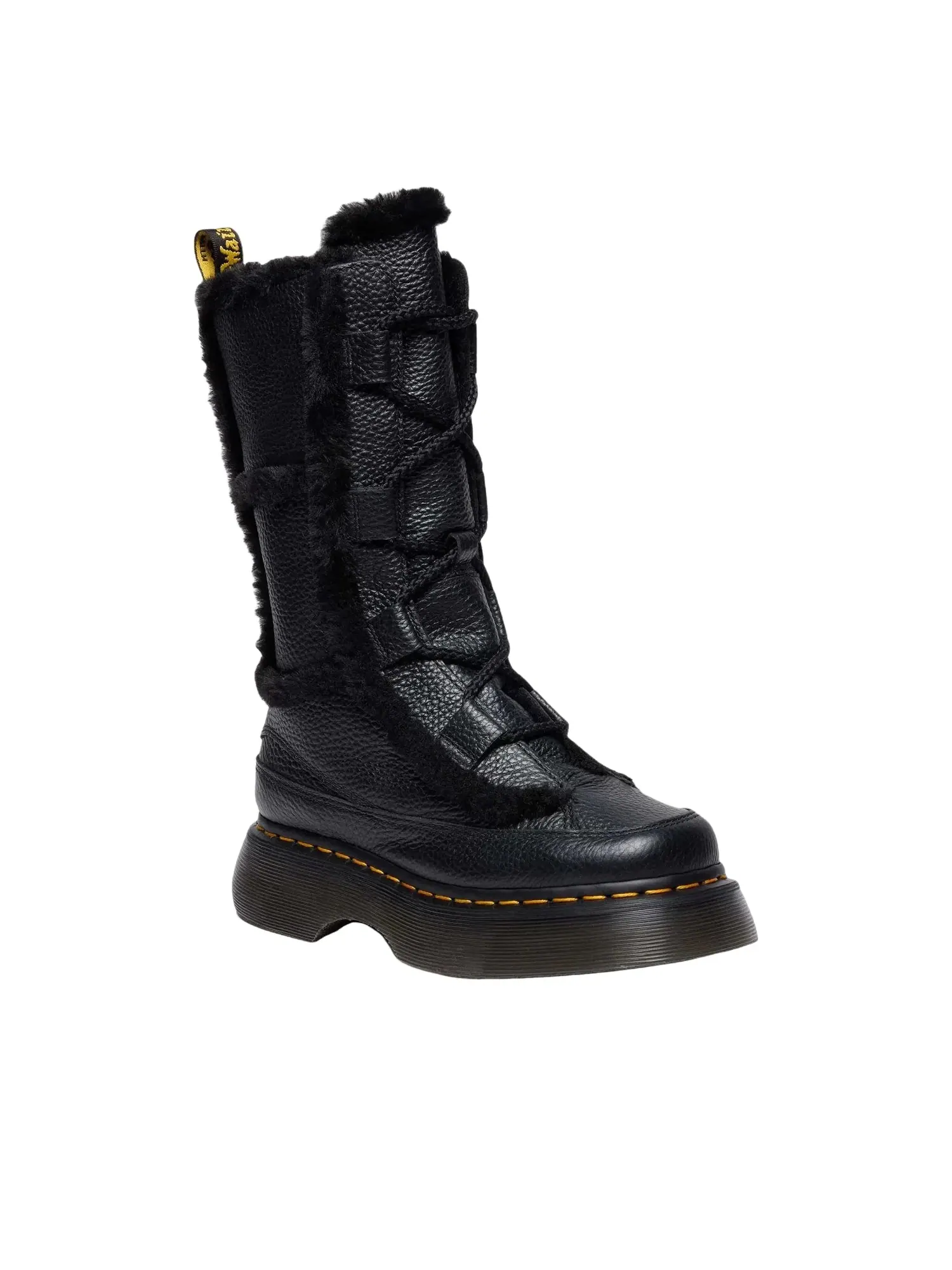 Ботинки женские Dr. Martens Buzz, шнуровка — изображение 2 из 6, черный