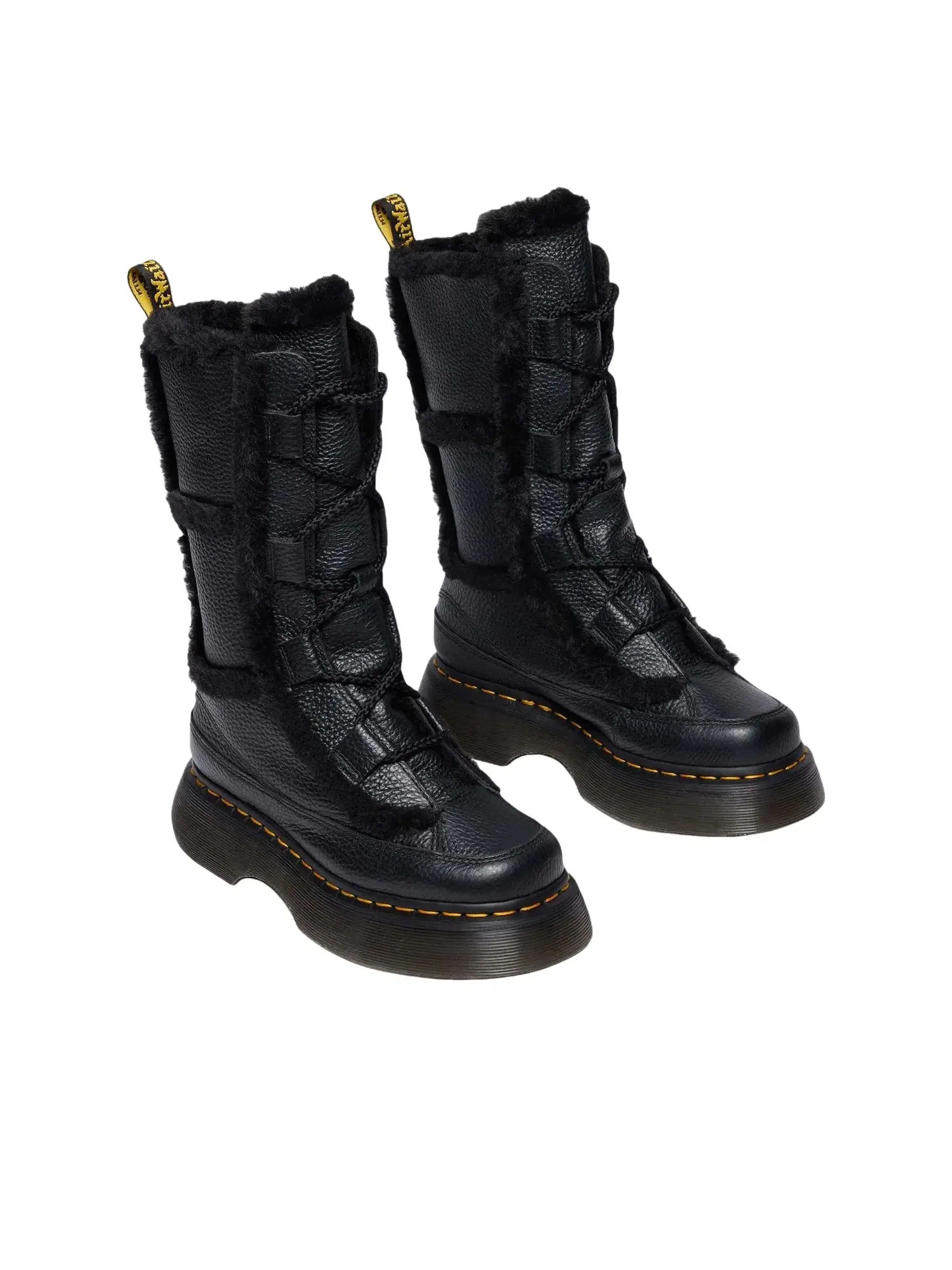 Ботинки женские Dr. Martens Buzz, шнуровка — изображение 3 из 6, черный