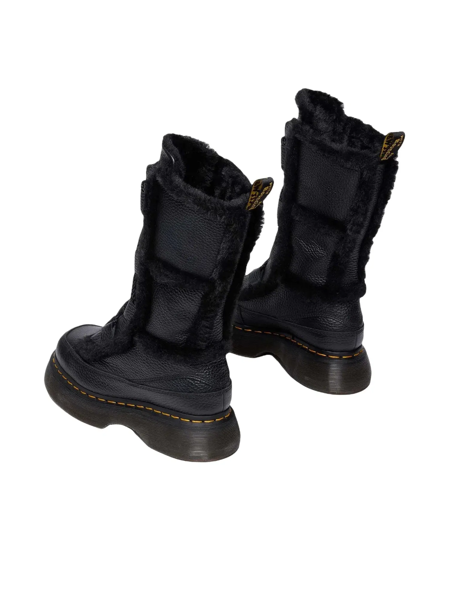 Ботинки женские Dr. Martens Buzz, шнуровка — изображение 4 из 6, черный