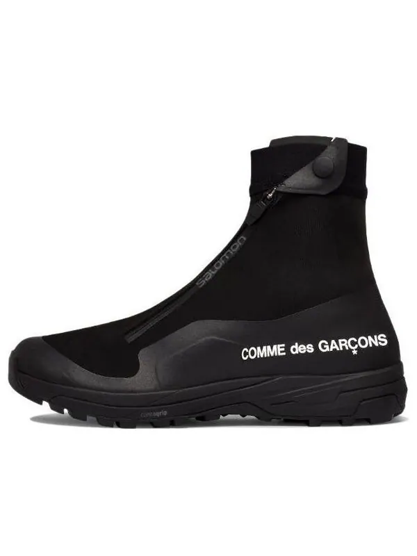 Кроссовки comme des garcons x xa-alpine 2 'triple black Salomon — изображение 1 из 4, черный