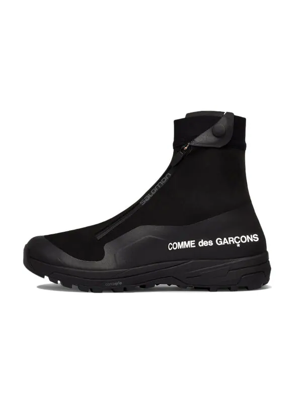 Кроссовки comme des garcons x xa-alpine 2 'triple black Salomon — изображение 2 из 4, черный