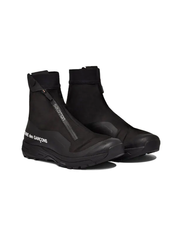 Кроссовки comme des garcons x xa-alpine 2 'triple black Salomon — изображение 4 из 4, черный