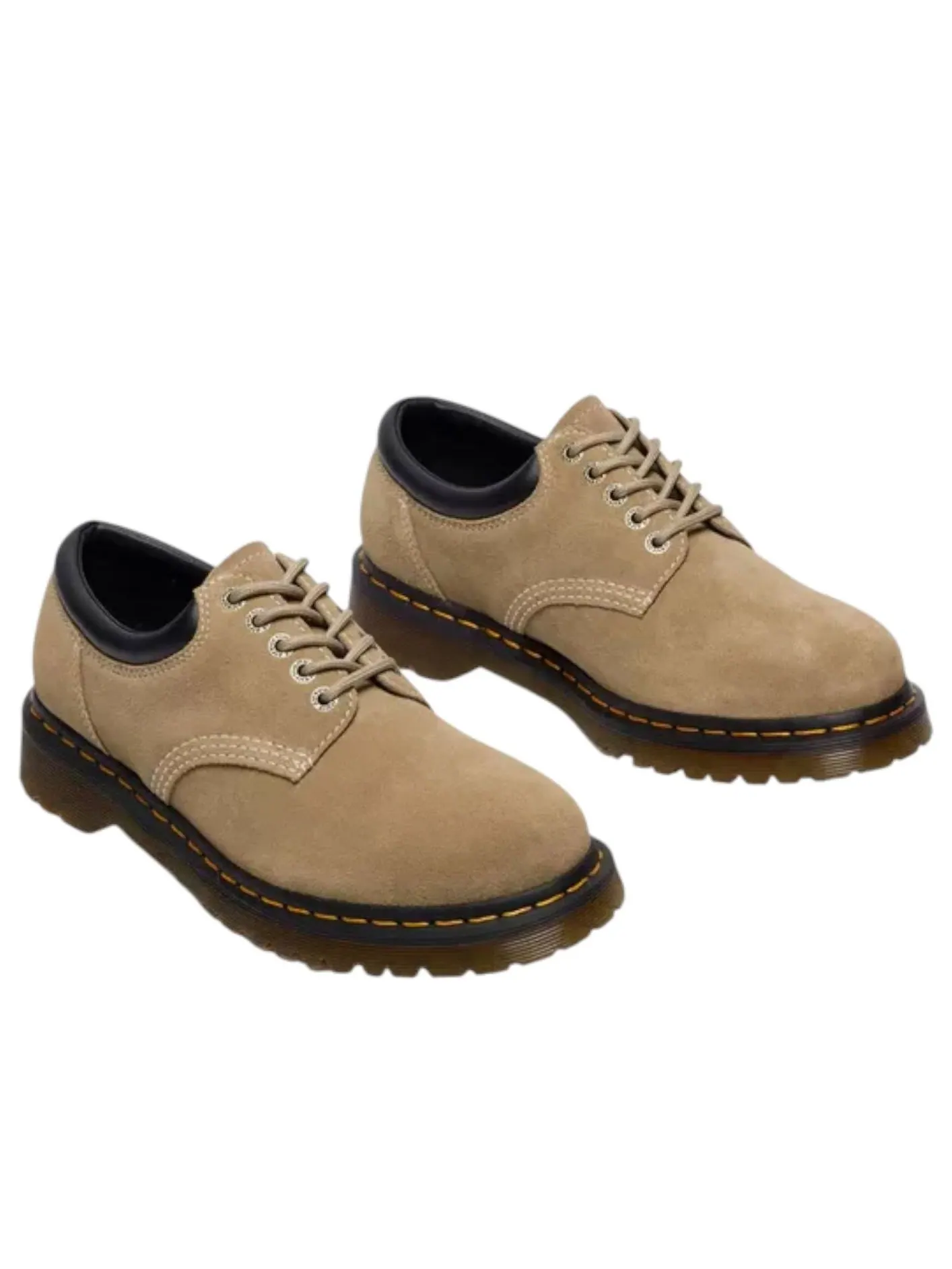 Ботинки Dr. Martens 8053 Waxy Savannah Tan, замшевые — изображение 2 из 6, бежевый