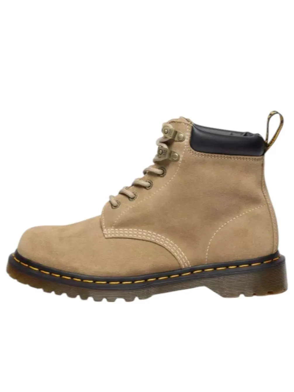 Ботильоны женские Dr. Martens 939 из вощеной замши — изображение 1 из 5, бежевый