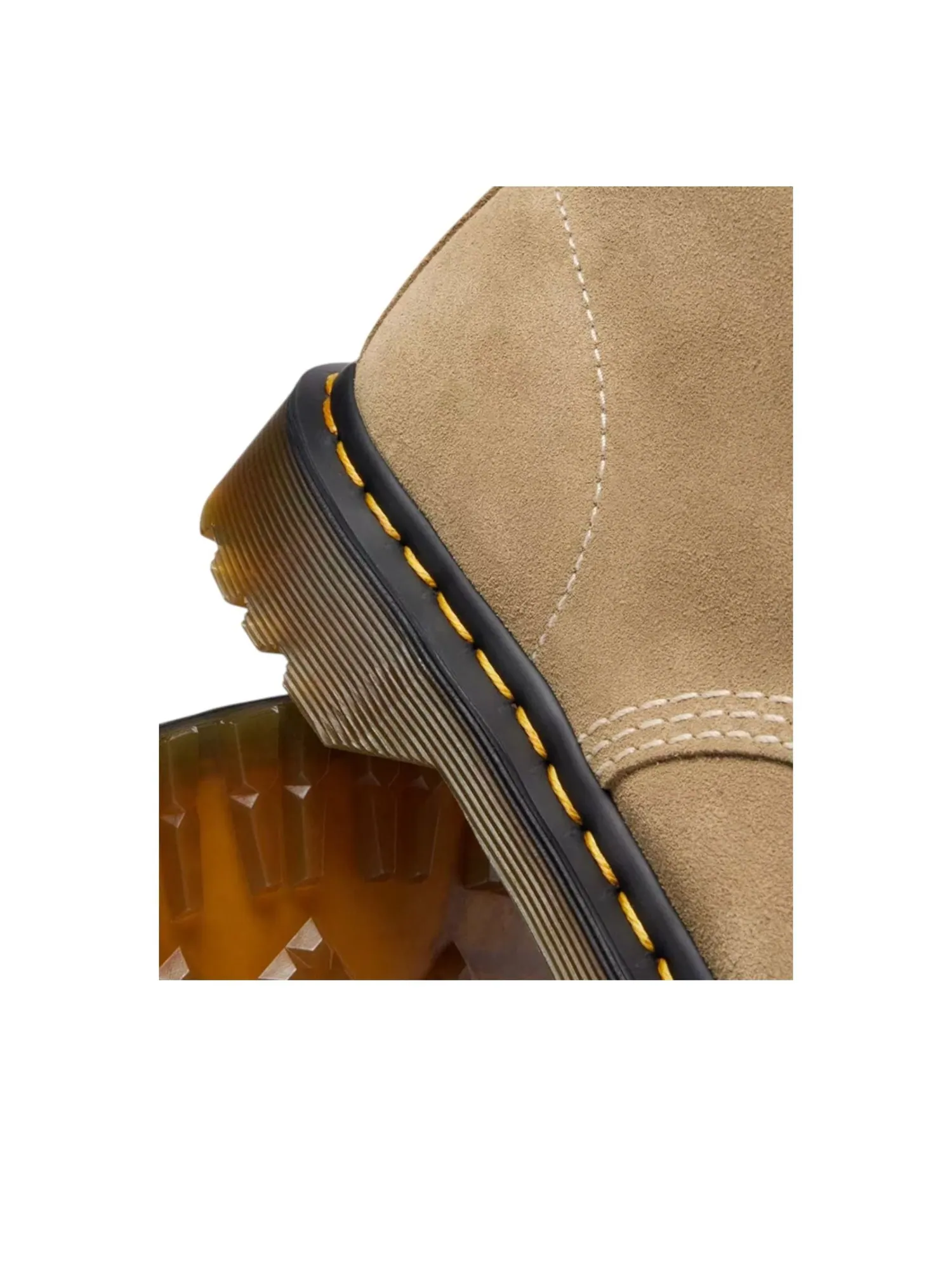 Ботильоны женские Dr. Martens 939 из вощеной замши — изображение 3 из 5, бежевый