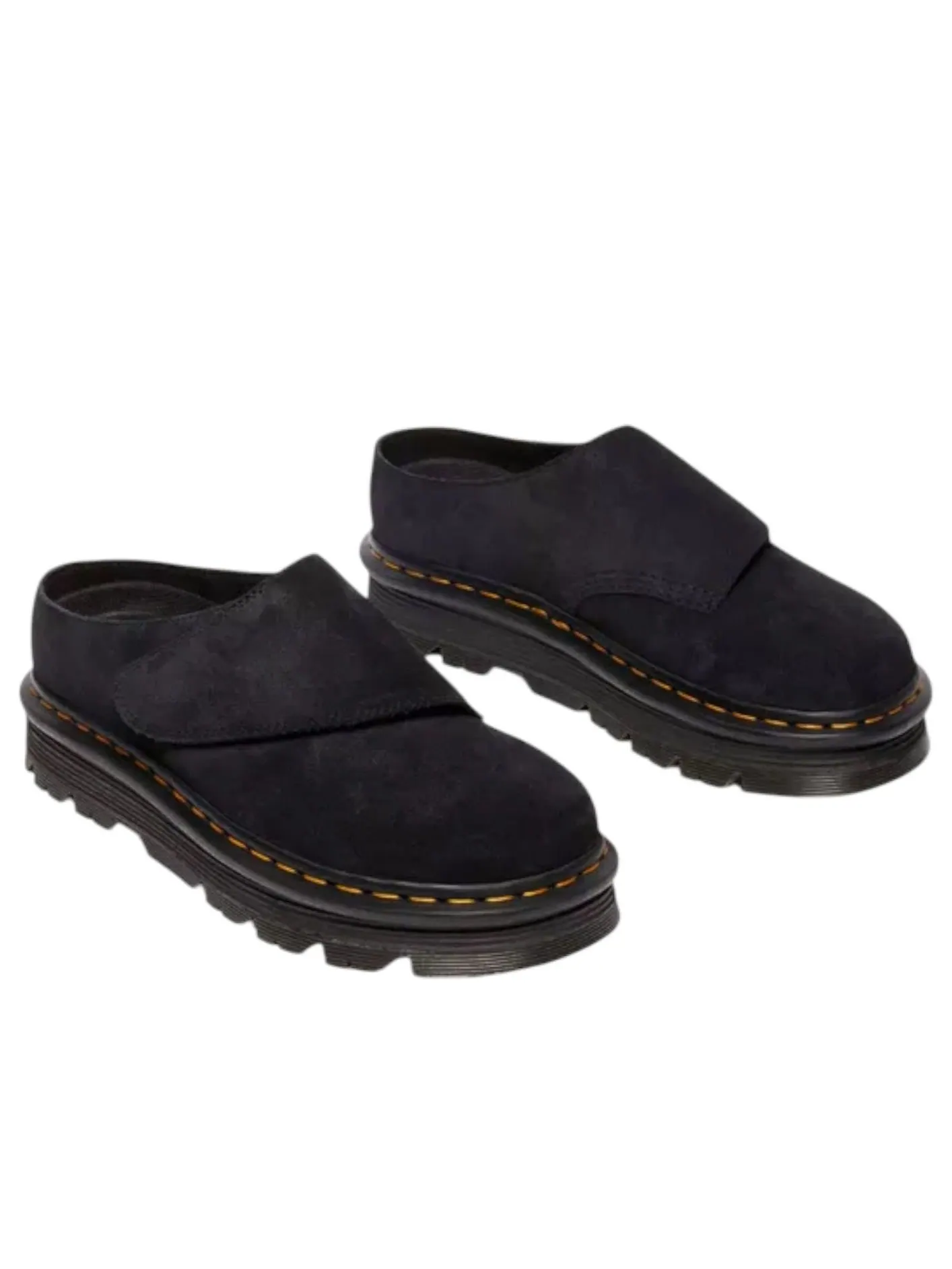 Мюли Dr. Martens Zebzag AnyWair Mules, замша — изображение 2 из 5, черный