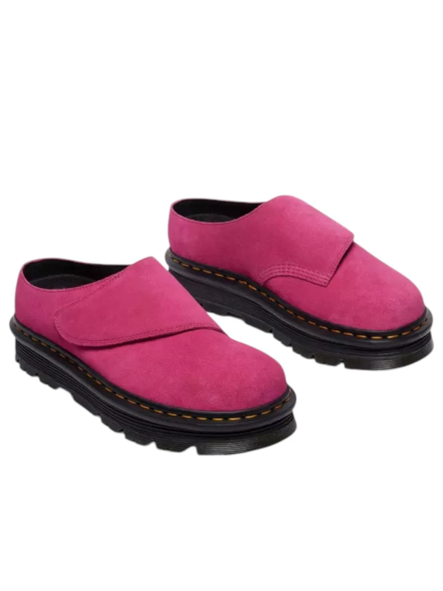 Мюли Dr. Martens Zebzag AnyWair, замша — изображение 2 из 5, розовый