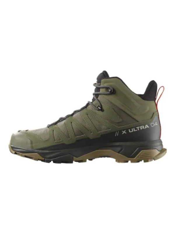 Кроссовки x ultra mid 4 gore-tex 417398 Salomon — изображение 2 из 4, оливковый зеленый