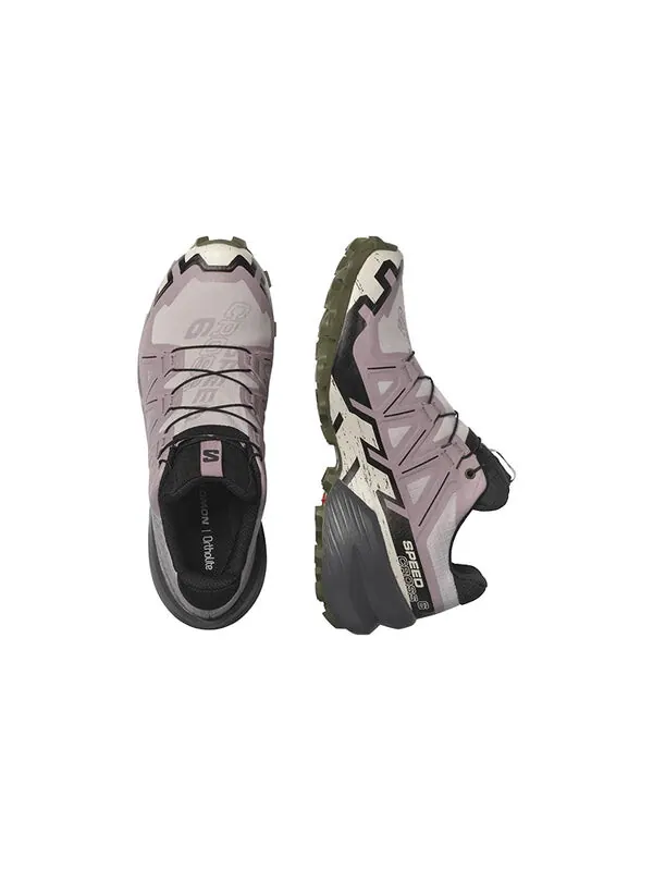 Кроссовки speedcross 6 gore-tex 'pink' Salomon — изображение 4 из 4, розовый