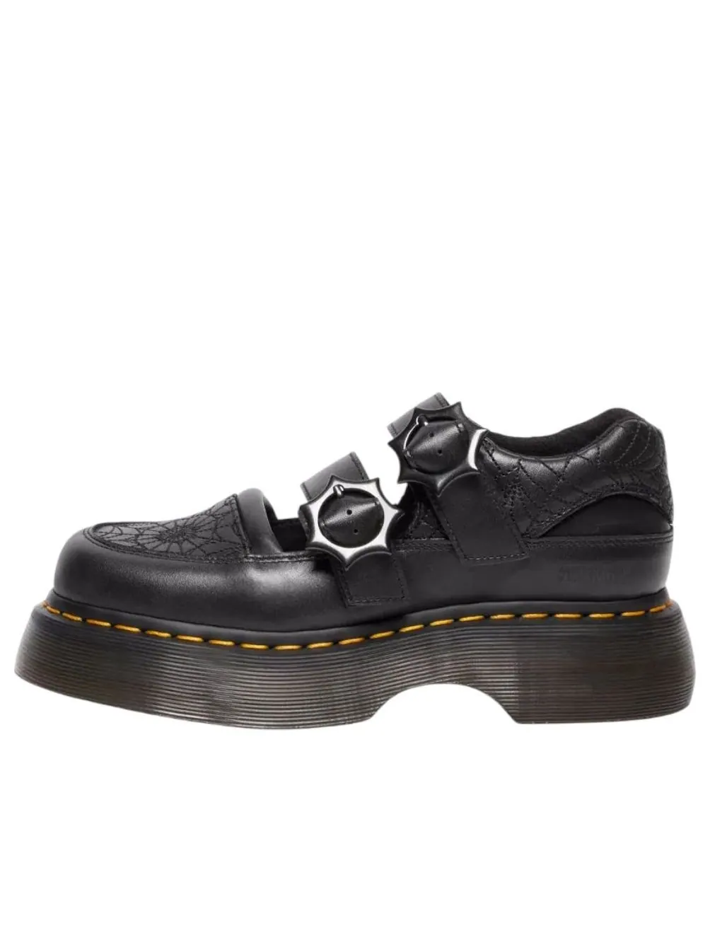 Кроссовки (WMNS) Dr. Martens x Wednesday Buzz Mary Jane 'Black' — изображение 1 из 5, черный