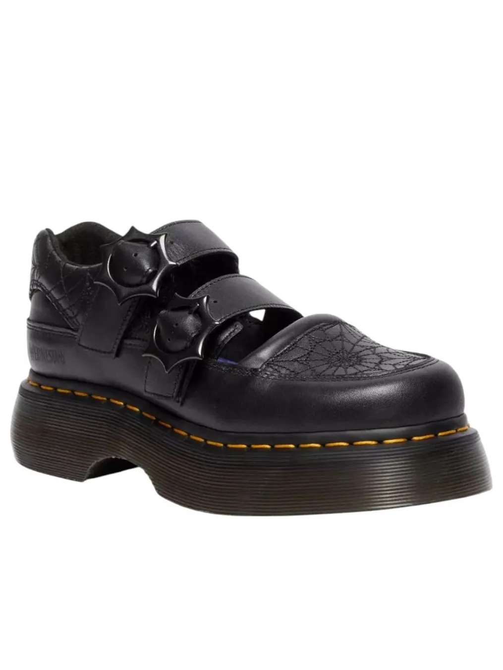 Кроссовки (WMNS) Dr. Martens x Wednesday Buzz Mary Jane 'Black' — изображение 4 из 5, черный