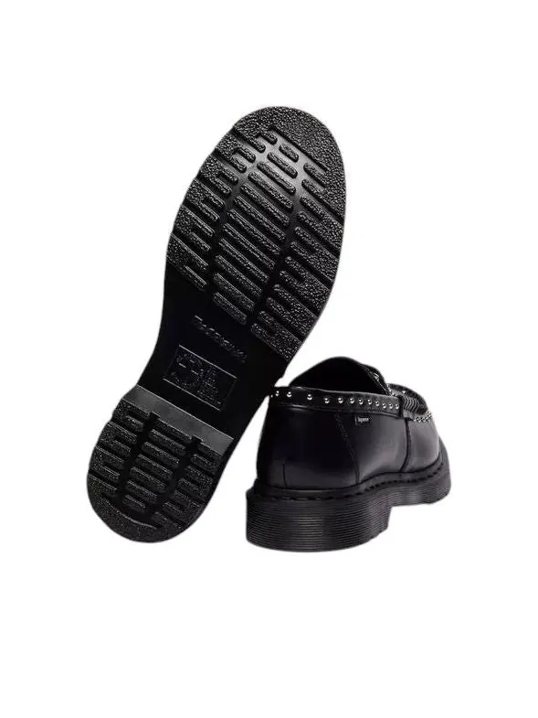 Кроссовки Dr. Martens x Supreme Пентон Лоферы с шипами 'Черный' — изображение 5 из 5