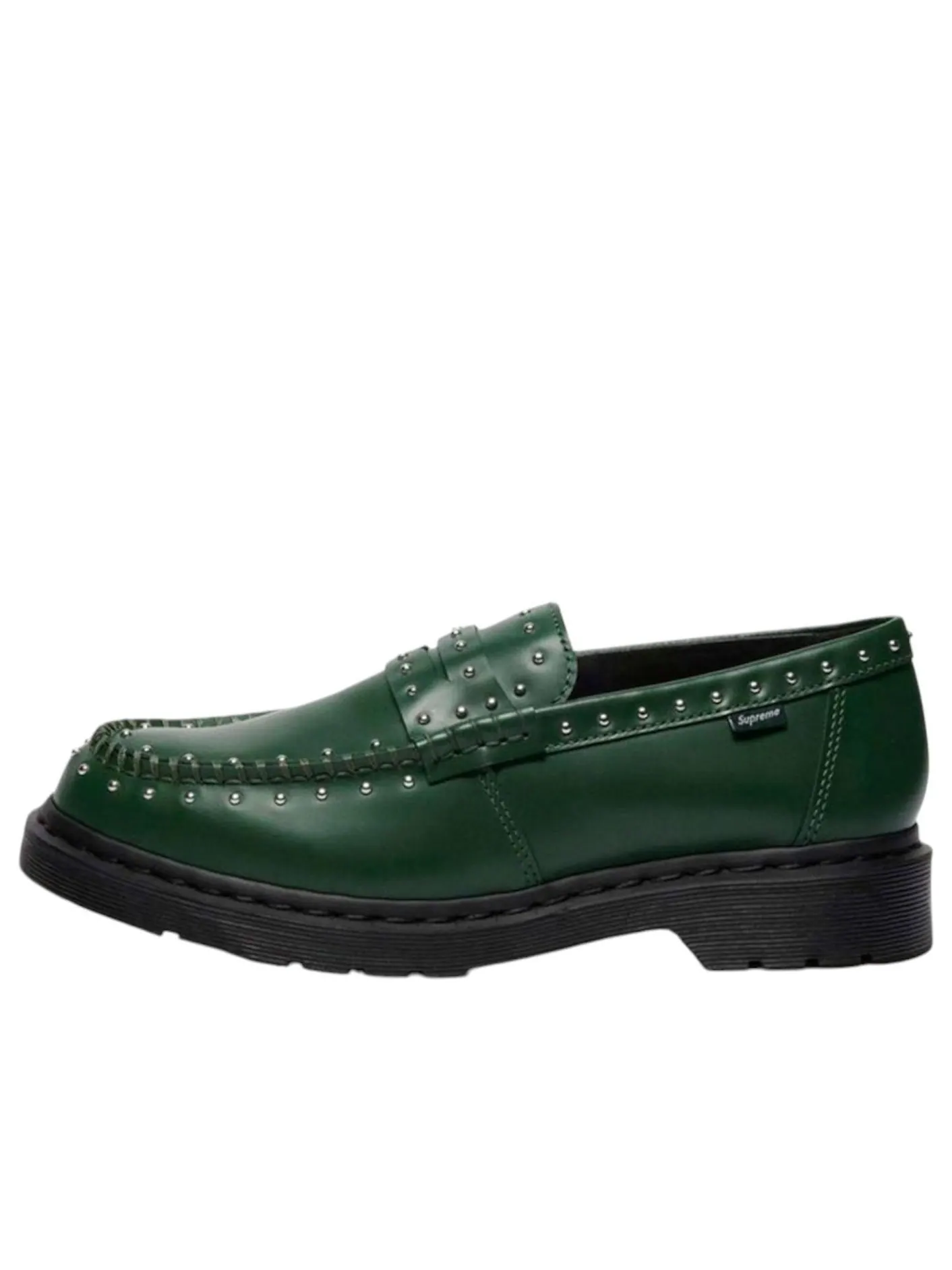 Лоферы Dr. Martens x Supreme Studded Penton — изображение 1 из 6, зеленый