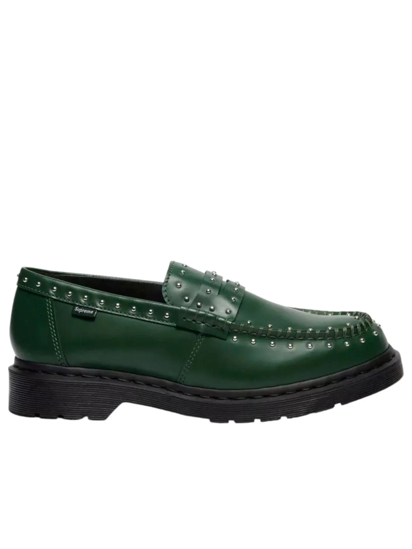 Лоферы Dr. Martens x Supreme Studded Penton — изображение 6 из 6, зеленый