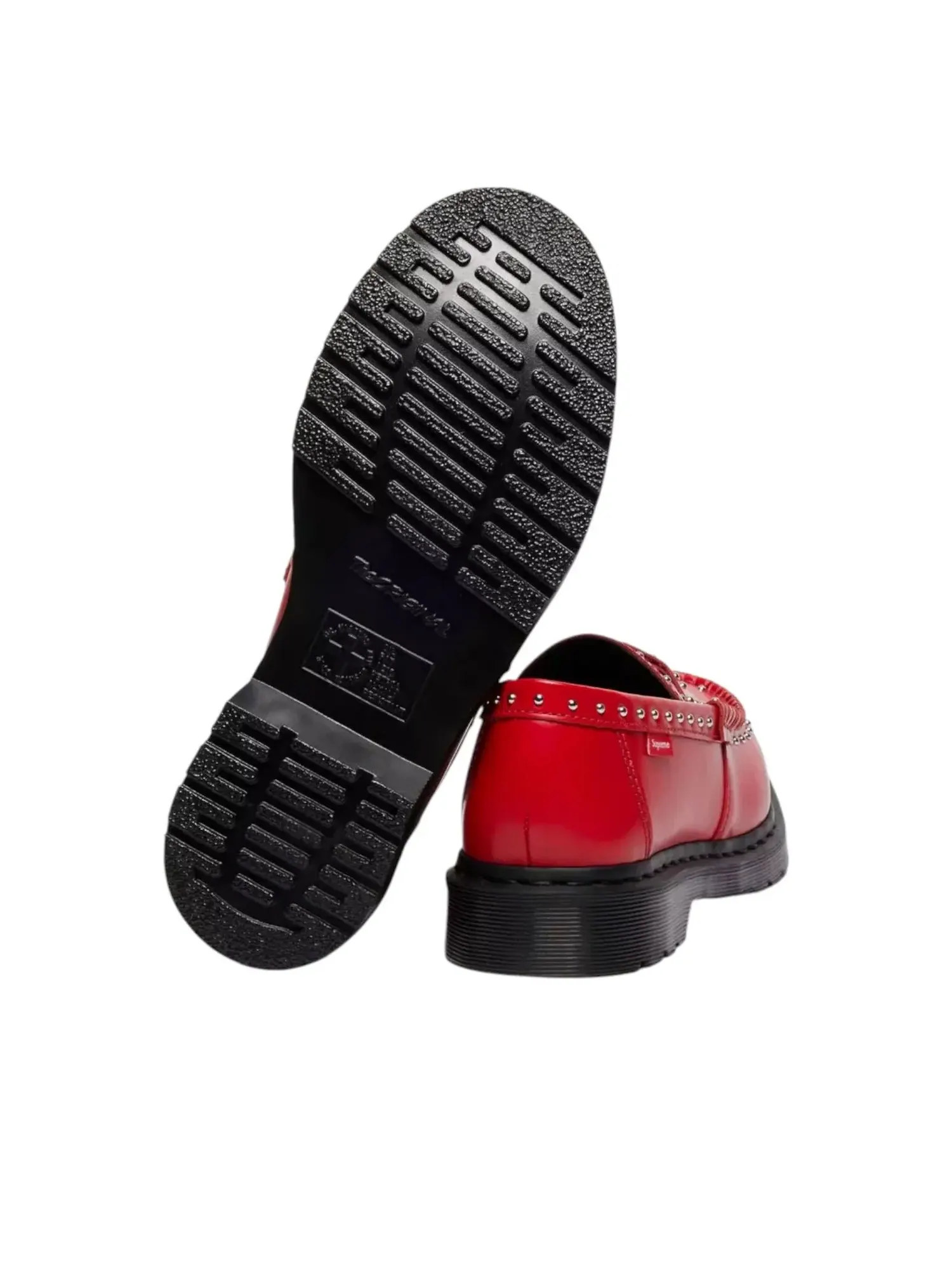 Лоферы Dr. Martens x Supreme Studded Penton — изображение 4 из 5, красный