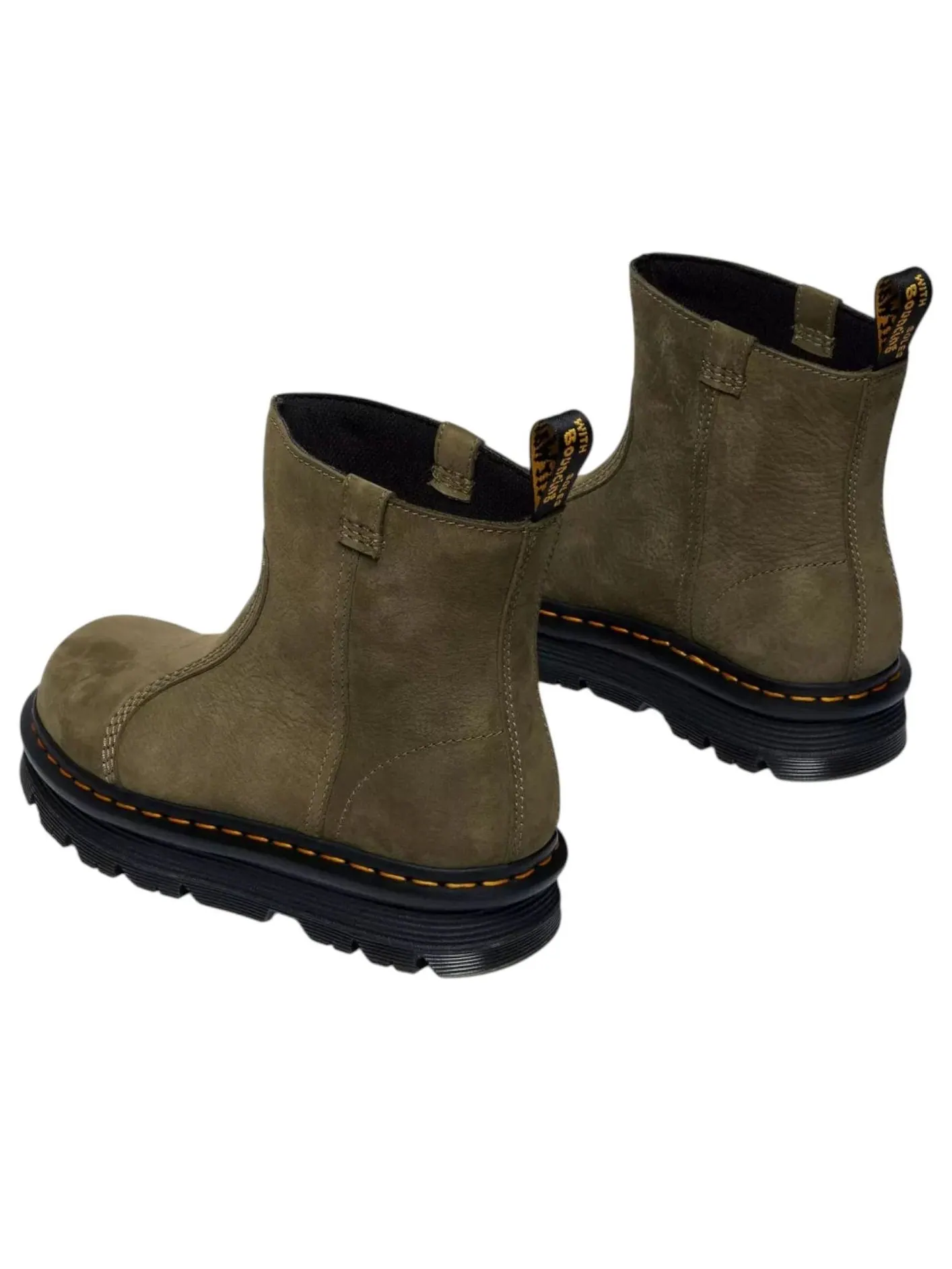 Ботинки женские Dr. Martens Zebzag Rigger — изображение 3 из 5, оливковый