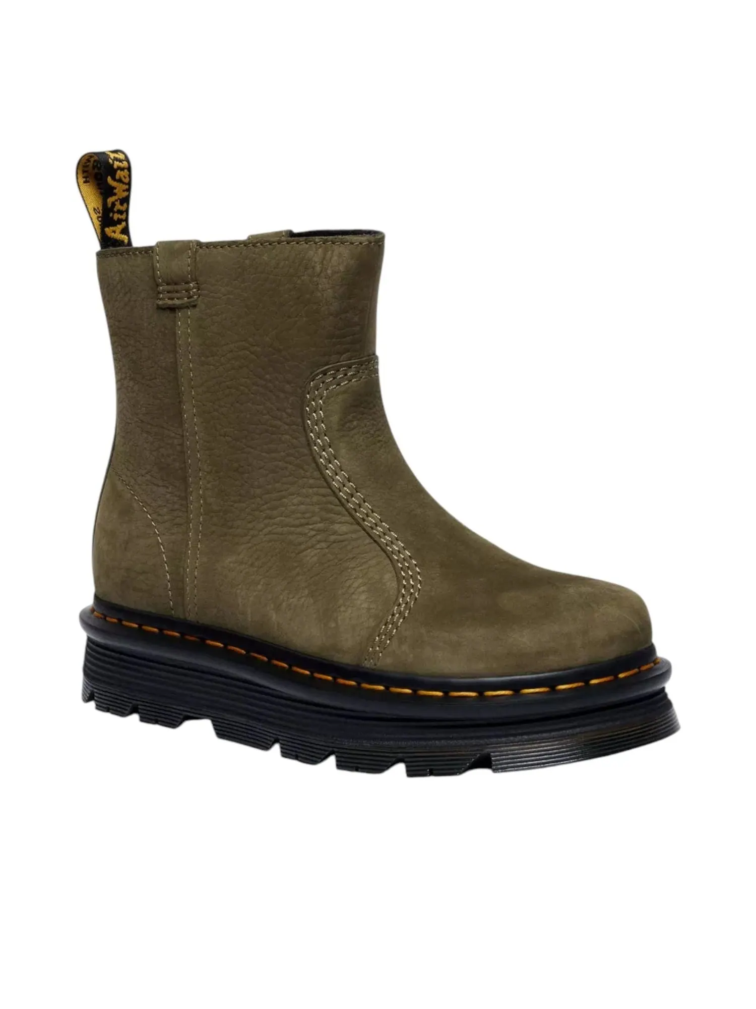Ботинки женские Dr. Martens Zebzag Rigger — изображение 5 из 5, оливковый