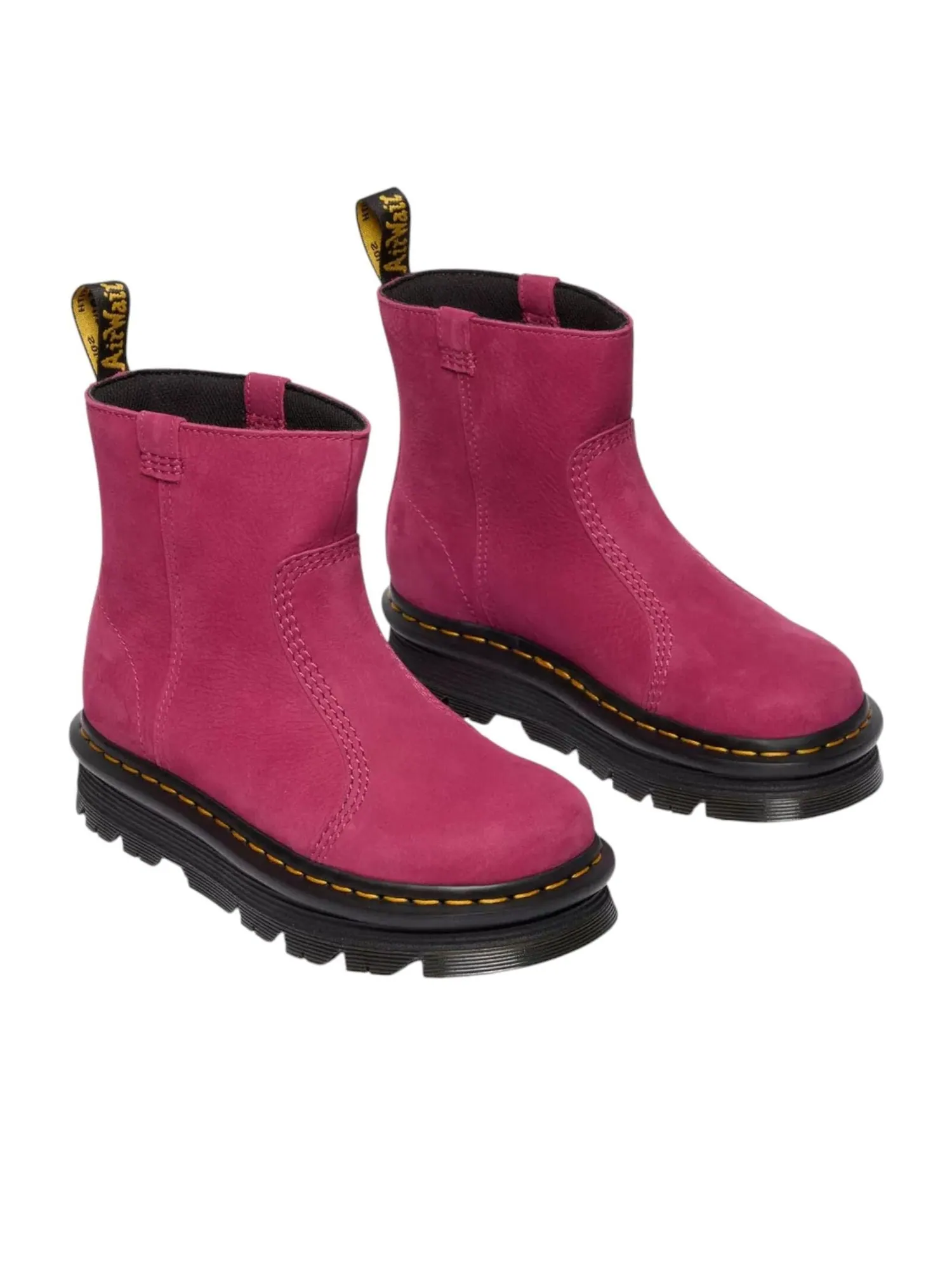 Ботинки женские Dr. Martens Zebzag Rigger — изображение 2 из 5, розовый