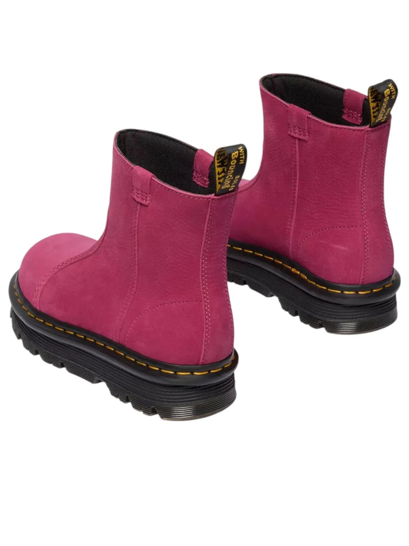 Ботинки женские Dr. Martens Zebzag Rigger — изображение 3 из 5, розовый